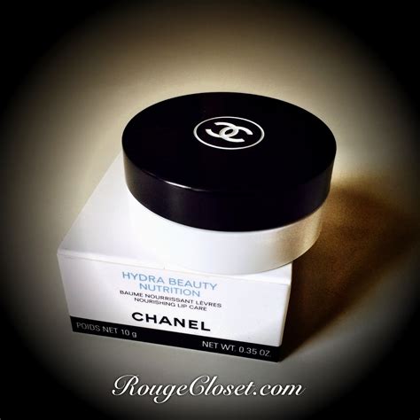 chanel hydra beauty nutrition nourishing lip care ingredients